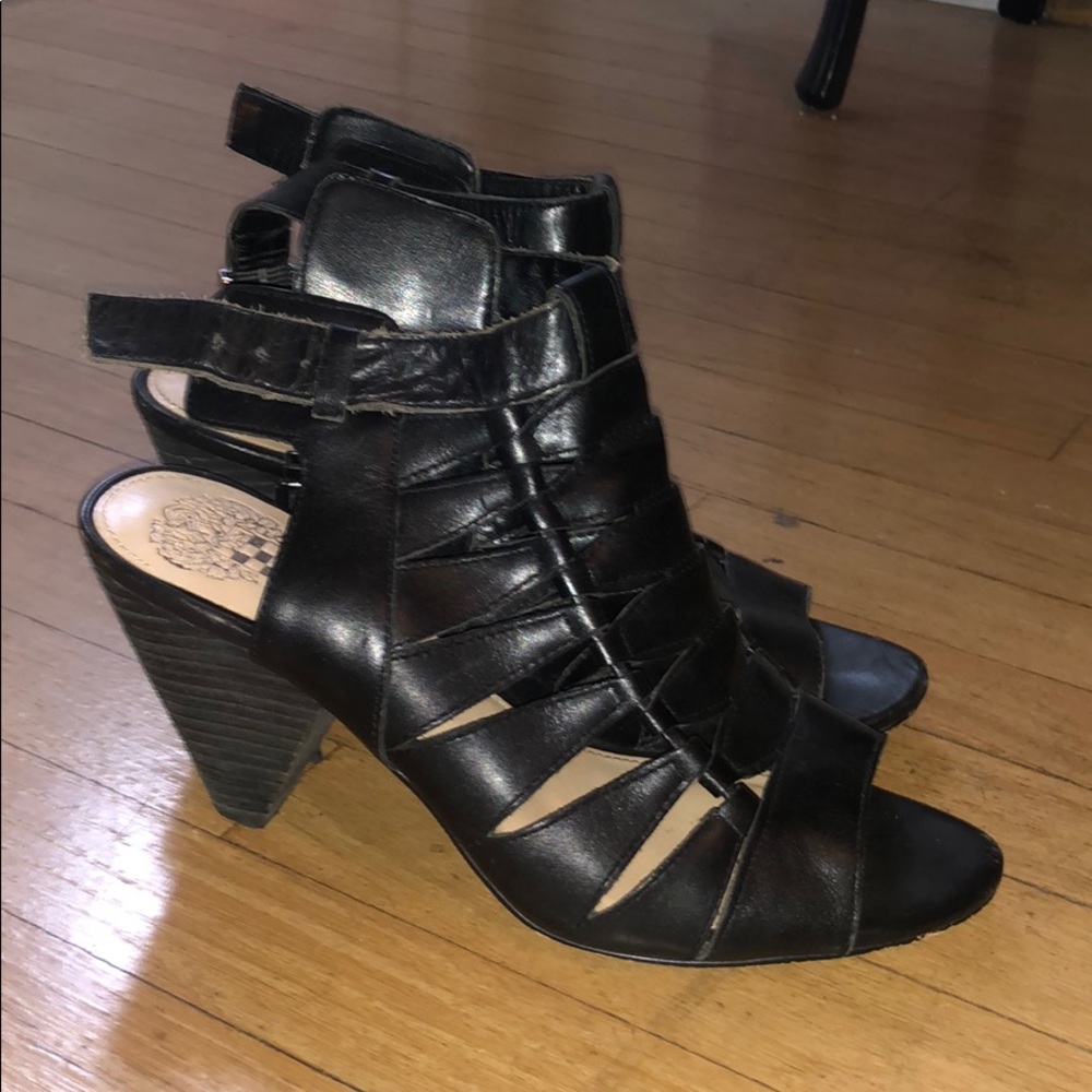 Vince Camuto black heeled sandals - 7.5